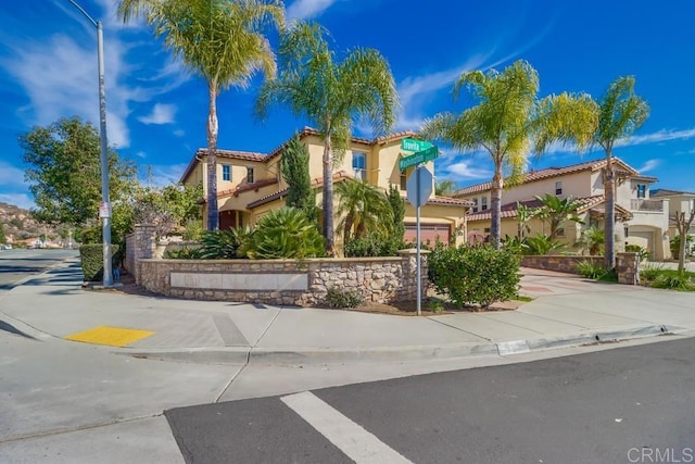 view of mediterranean / spanish-style home