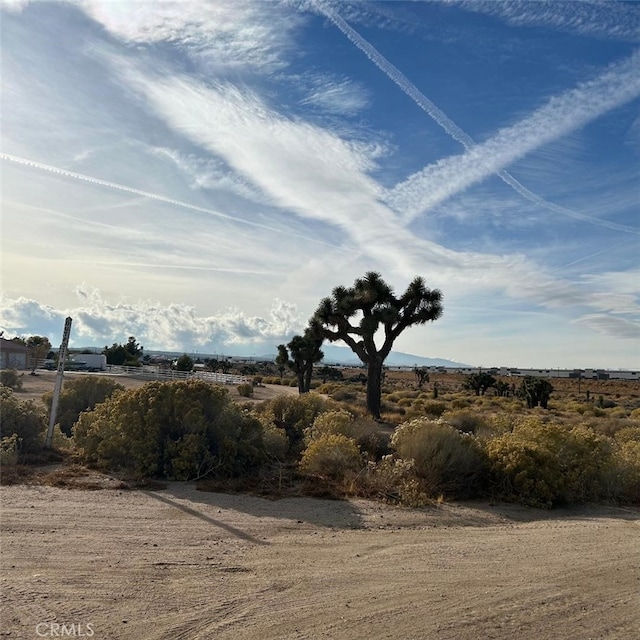 view of nature featuring a rural view