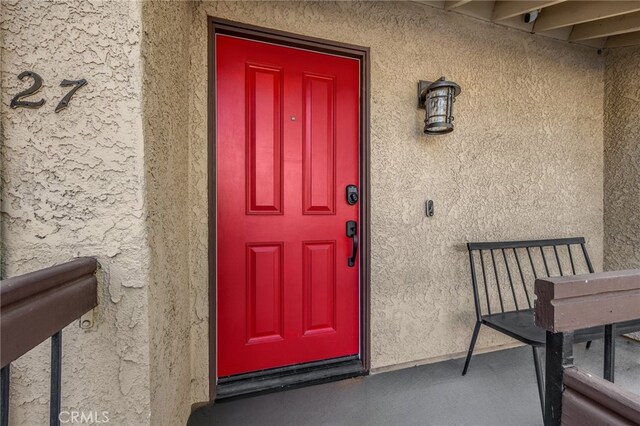 view of property entrance