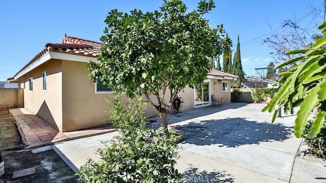 exterior space featuring a patio area