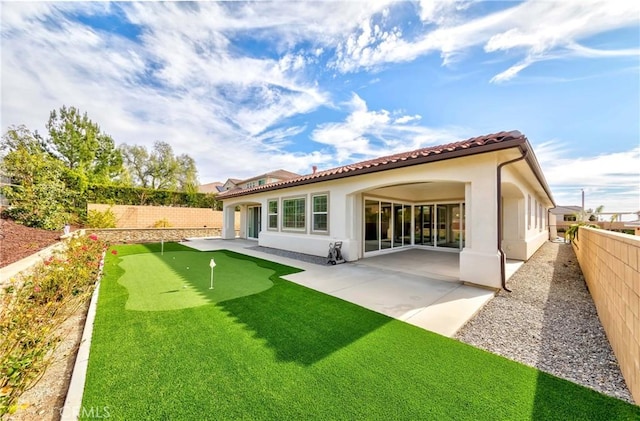 12430 Altura Dr, Rancho Cucamonga, CA 91739 - rear view of house featuring a patio
