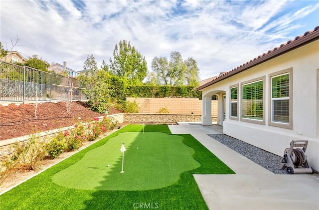 12430 Altura Dr, Rancho Cucamonga, CA 91739 - view of yard with a patio