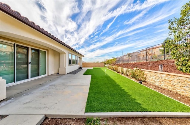 12430 Altura Dr, Rancho Cucamonga, CA 91739 - view of yard featuring a patio area