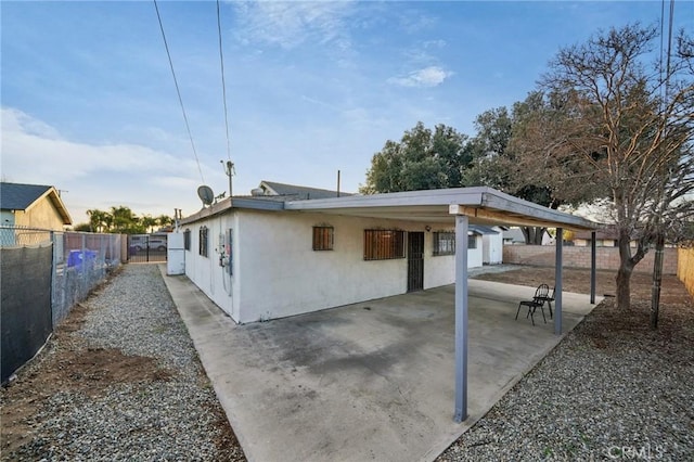 view of back of house