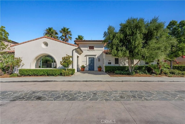 view of mediterranean / spanish house