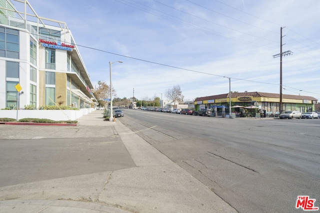 view of street