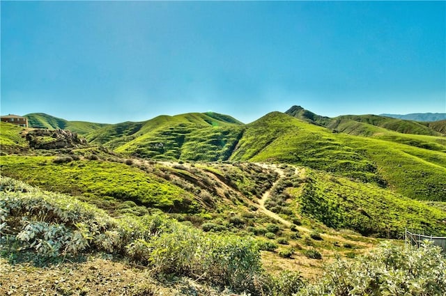 view of mountain feature