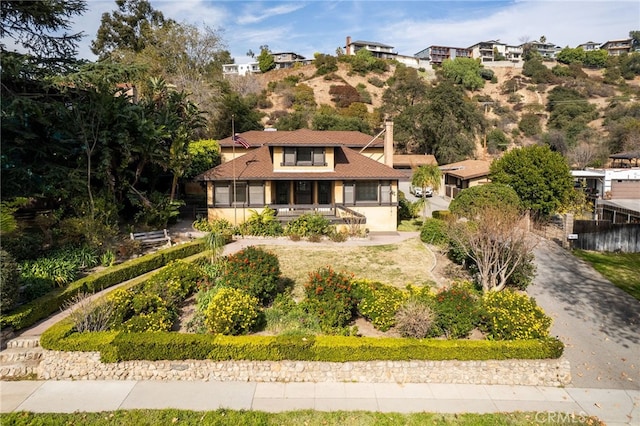 view of mediterranean / spanish-style house