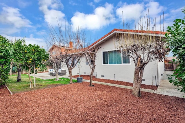 view of side of home