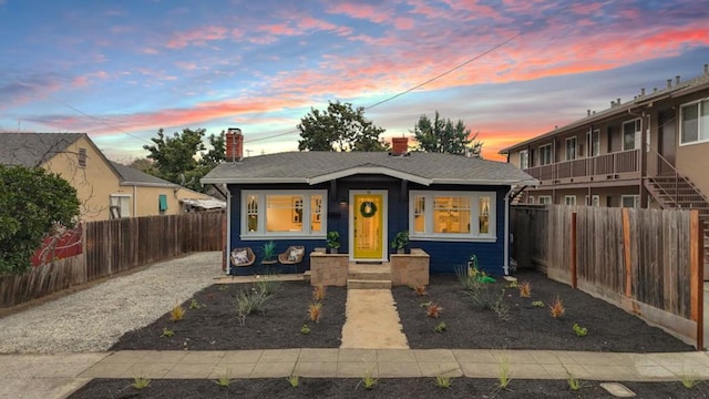 view of front of house