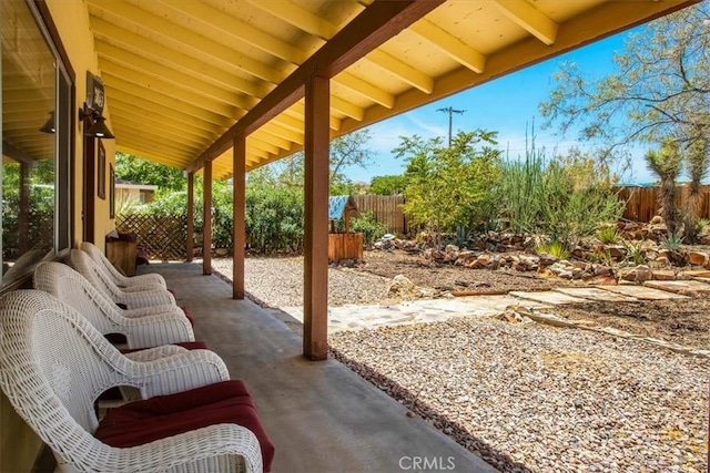 view of patio / terrace