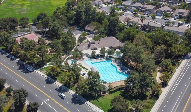 13057 Fescue Ct, Corona, CA 92883 - view of property location with a pool