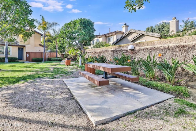 view of patio