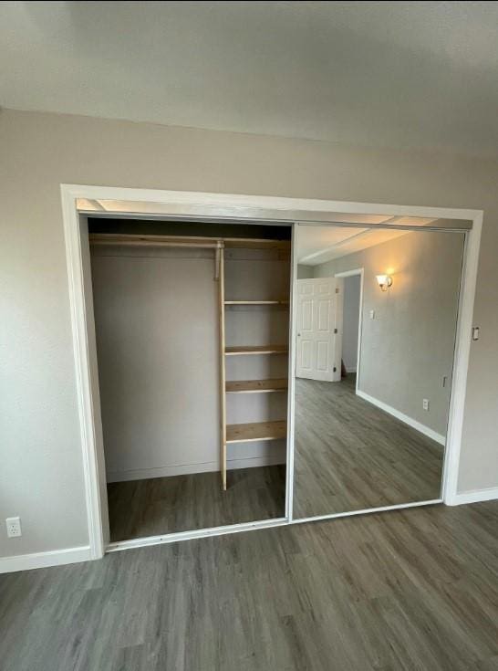 view of closet