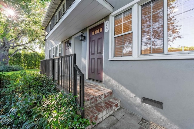 view of entrance to property