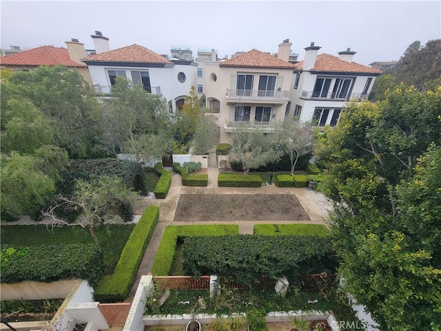 view of property's community