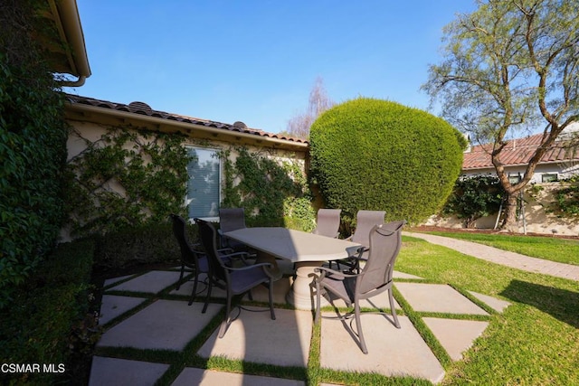 view of patio