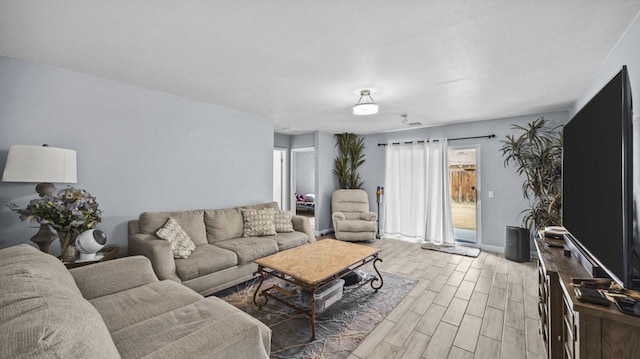 view of living room