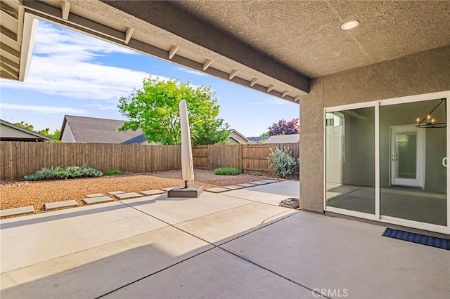 view of patio