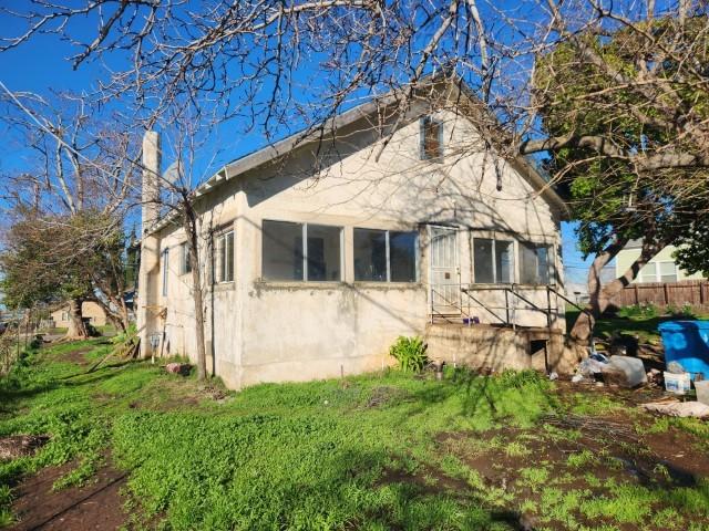 view of back of property