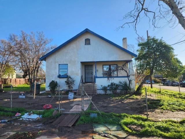 view of bungalow-style home