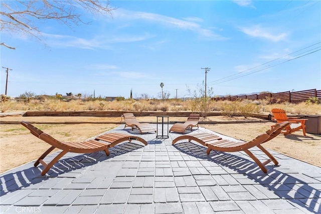 view of patio