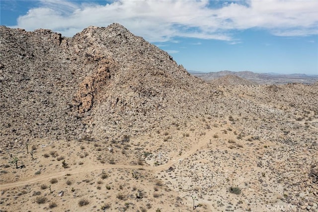 view of mountain feature