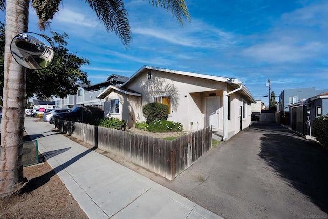 view of bungalow-style home