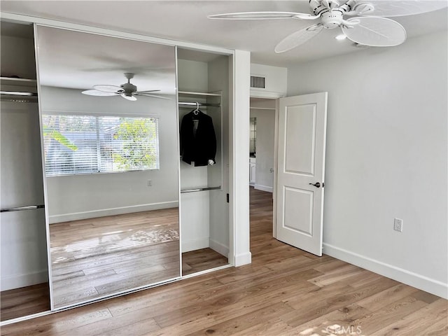 closet with visible vents
