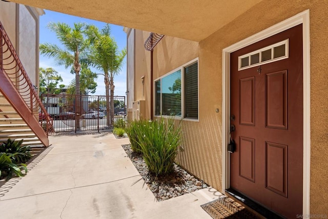 view of property entrance