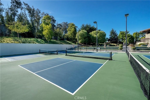 view of sport court