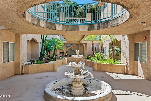 view of common area