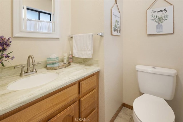 5045 Malibu Dr, Paradise, CA 95969 - bathroom with toilet and vanity