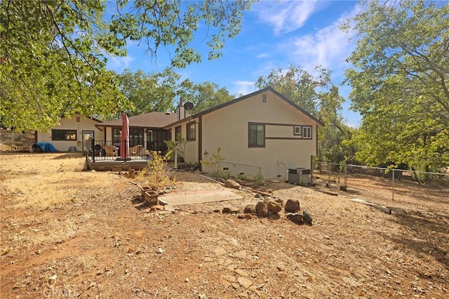 5045 Malibu Dr, Paradise, CA 95969 - rear view of house
