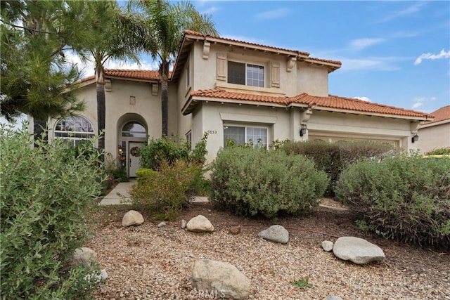 view of mediterranean / spanish house