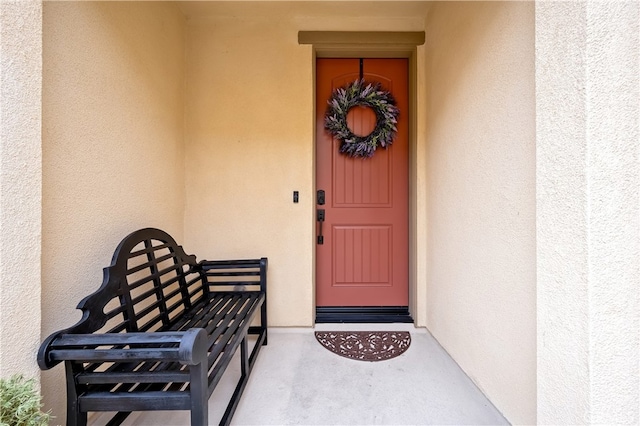 view of entrance to property