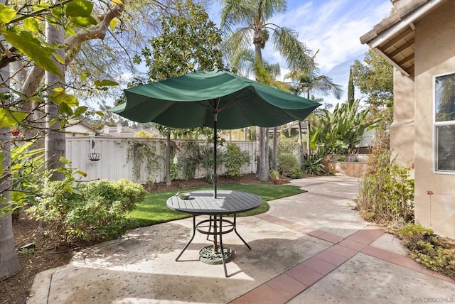 view of patio / terrace