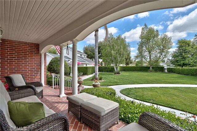 view of patio / terrace