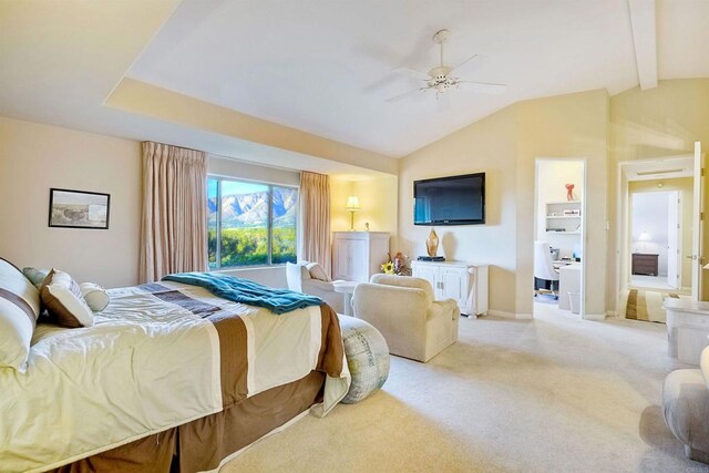 15615 Pauma Valley Dr, Pauma Valley, CA 92061 - bedroom featuring light colored carpet and ceiling fan