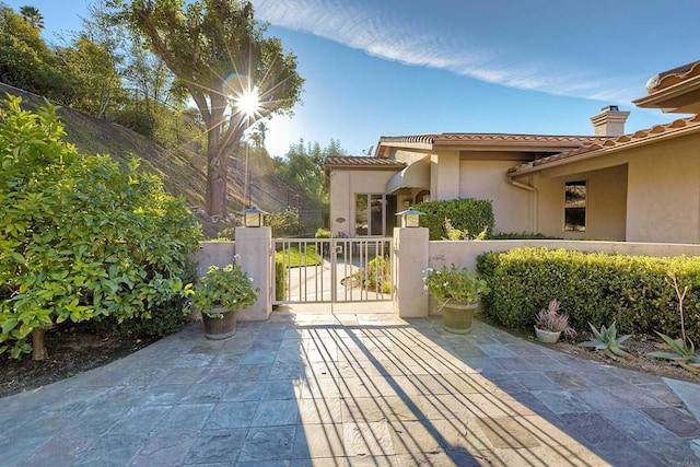 15615 Pauma Valley Dr, Pauma Valley, CA 92061 - view of patio / terrace featuring a gate