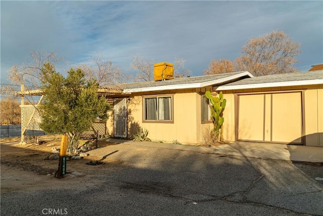 view of ranch-style house