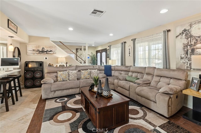 view of living room