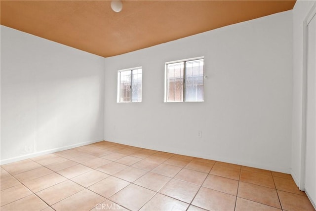 view of tiled empty room