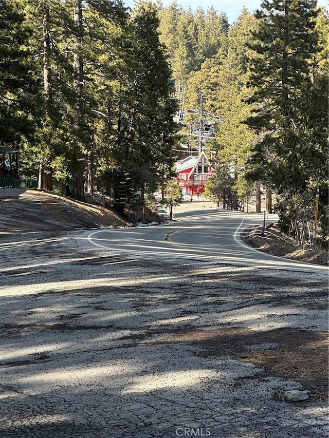 view of road