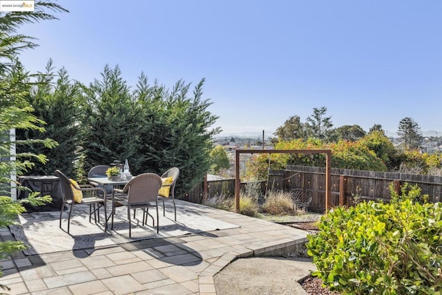 view of patio / terrace