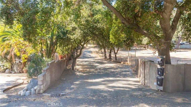 view of street