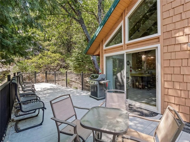 1153 Silvertip Ln, Fish Camp, CA 93623 - view of patio / terrace with area for grilling