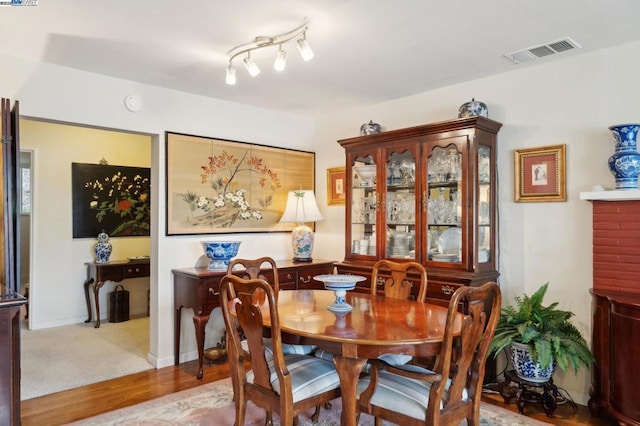 view of dining room