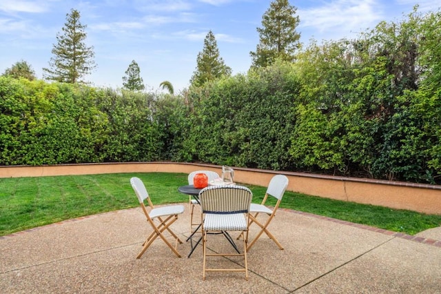 view of patio / terrace