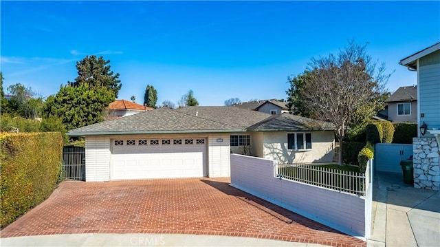 view of ranch-style house